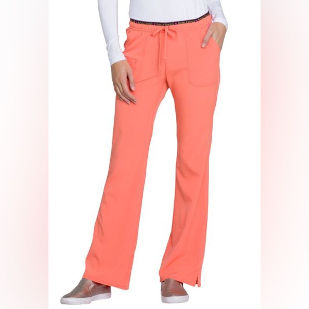 Heartsoul coral scrub pants size XL petite